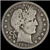 Image 1 : 1895-O Barber Half Dollar NICELY CIRCULATED