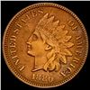 Image 1 : 1880 RED Indian Head Cent UNCIRCULATED