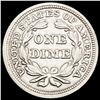 Image 2 : 1856 LARGE DATE Seated Liberty Dime UNCIRCULATED