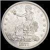 Image 1 : 1877 Silver Trade Dollar CLOSELY UNCIRCULATED