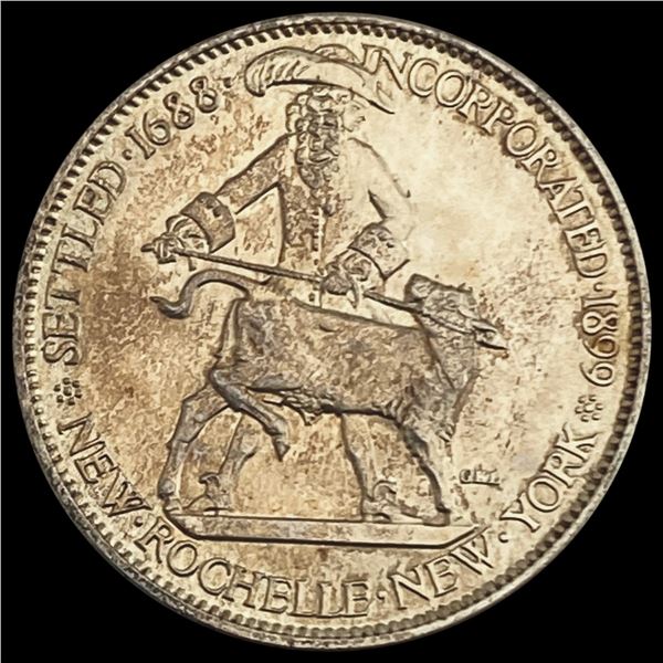 1938 New Rochelle Half Dollar UNCIRCULATED