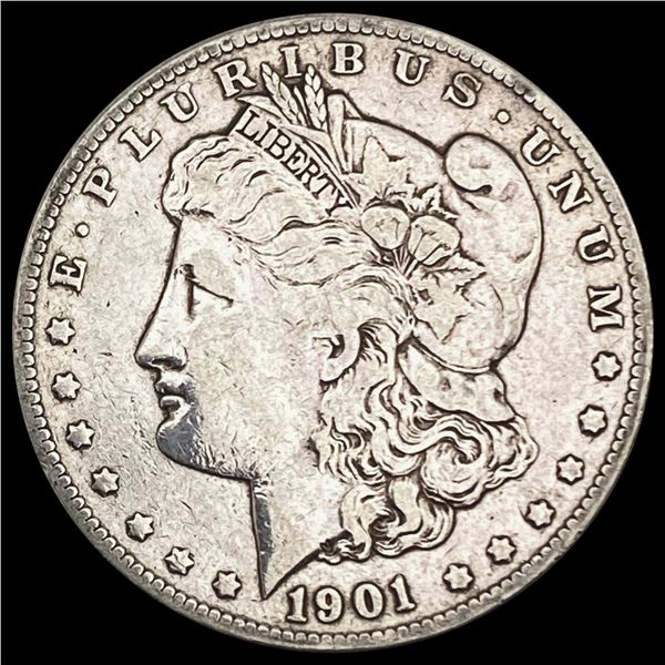 1901-S Morgan Silver Dollar LIGHTLY CIRCULATED