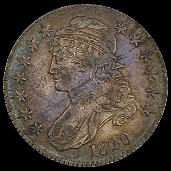 1829 Capped Bust Half Dollar CLOSELY UNCIRCULATED