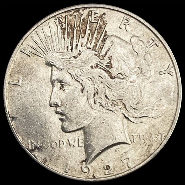 1927-S Silver Peace Dollar CLOSELY UNCIRCULATED