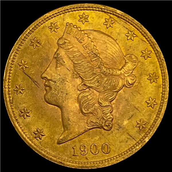 1900 $20 Gold Double Eagle UNCIRCULATED