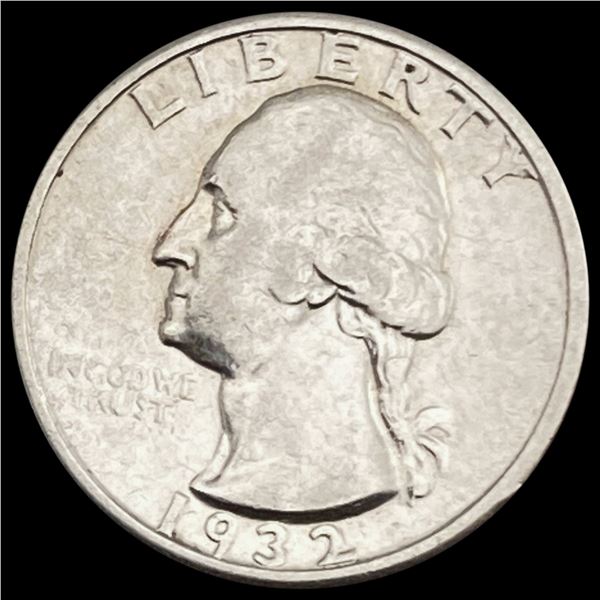 1932-D Washington Silver Quarter CHOICE AU