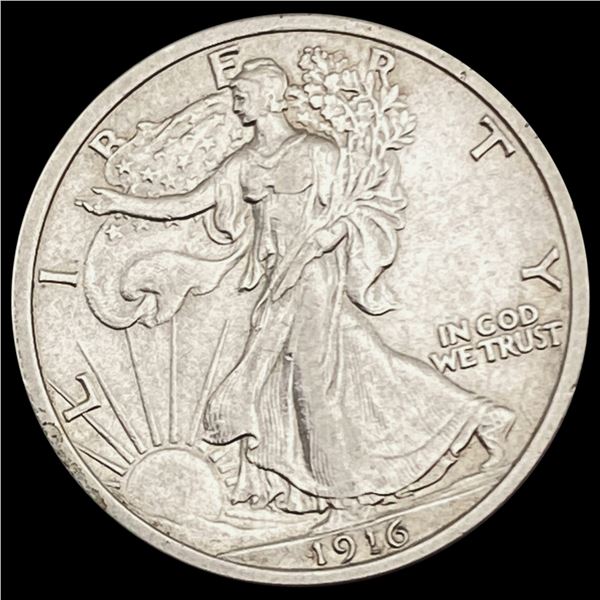 1916 Walking Liberty Half Dollar UNCIRCULATED
