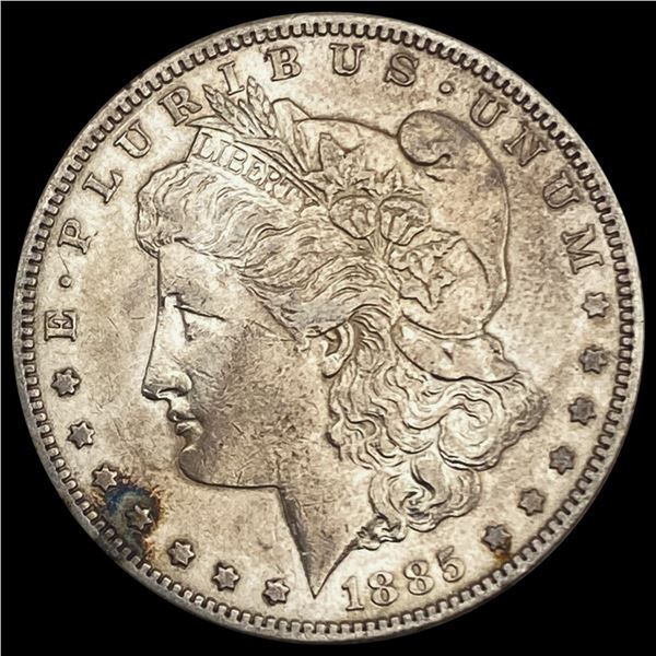 1885-S Morgan Silver Dollar CLOSELY UNCIRCULATED