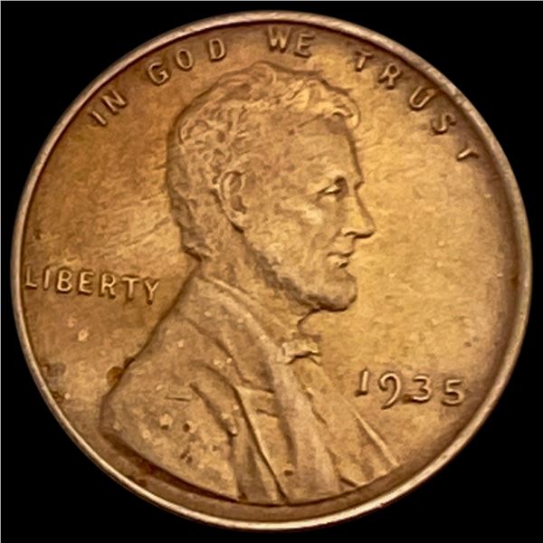 1935 RED Wheat Cent UNCIRCULATED