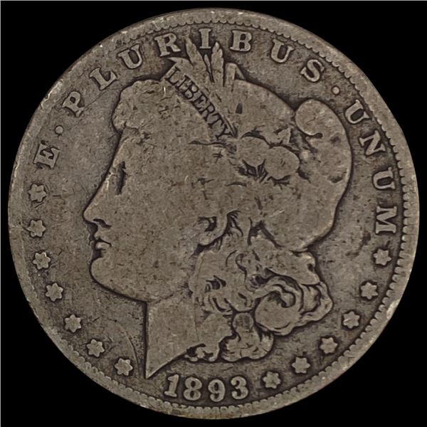 1893 Morgan Silver Dollar NICELY CIRCULATED