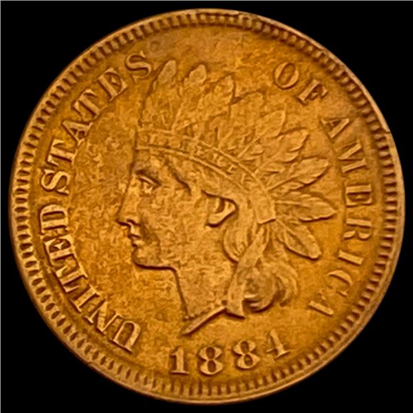 1884 RED Indian Head Cent UNCIRCULATED
