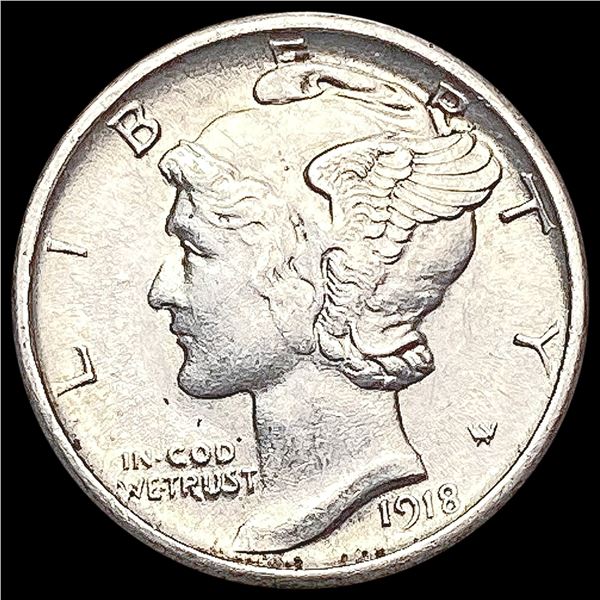1918-S Mercury Dime UNCIRCULATED