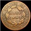 Image 2 : 1835 Classic Head Half Cent NICELY CIRCULATED