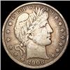 1908-O Barber Half Dollar ABOUT UNCIRCULATED