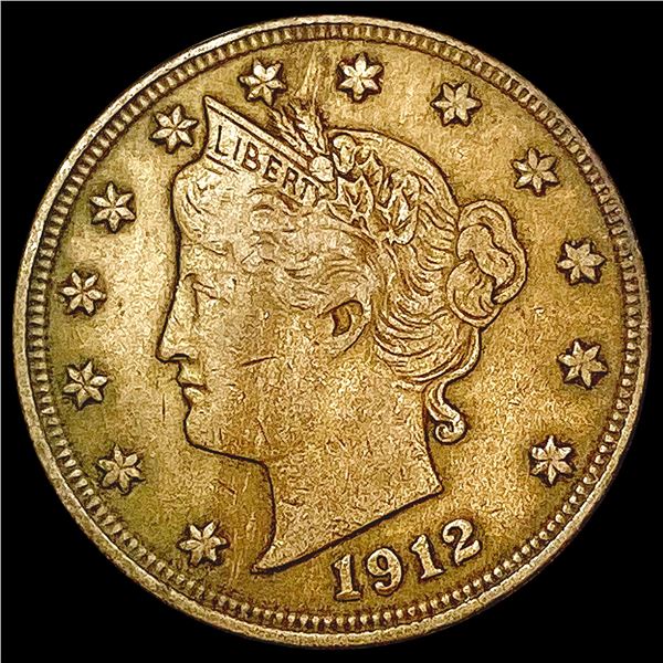 1912-D Liberty Victory Nickel NEARLY UNCIRCULATED
