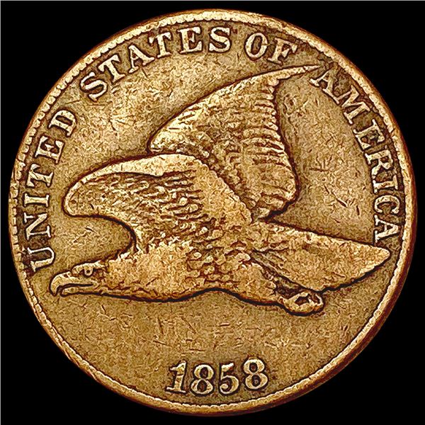1858 Flying Eagle Cent LIGHTLY CIRCULATED