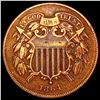 1864 Two Cent Piece LIGHTLY CIRCULATED