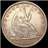1858 Seated Liberty Half Dollar NEARLY UNCIRCULATED