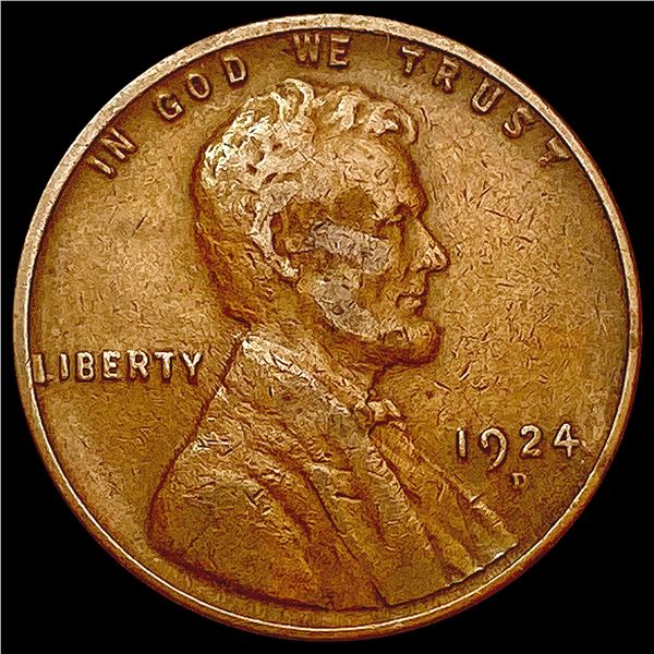 1924-D Wheat Cent NICELY CIRCULATED