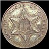Image 1 : 1862 Silver Three Cent CLOSELY UNCIRCULATED