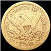 Image 2 : 1853 $2.50 Gold Quarter Eagle ABOUT UNCIRCULATED
