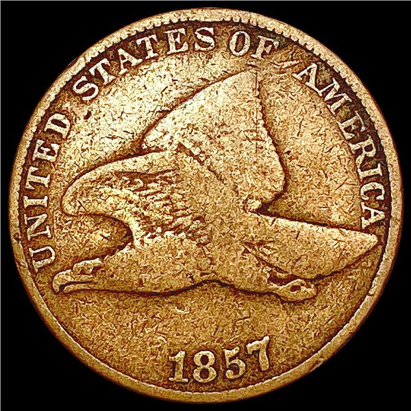 1857 Flying Eagle Cent LIGHTLY CIRCULATED