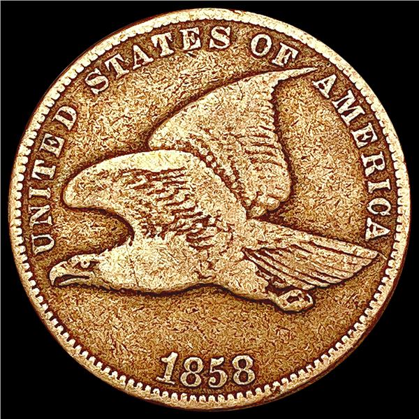 1858 Flying Eagle Cent LIGHTLY CIRCULATED