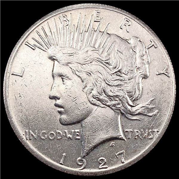 1927 Silver Peace Dollar CLOSELY UNCIRCULATED