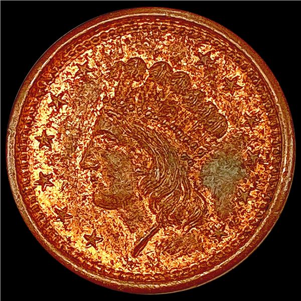 Civil War "Our Navy" Token CHOICE AU