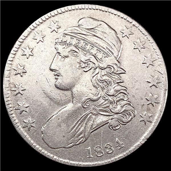 1834 Capped Bust Half Dollar CLOSELY UNCIRCULATED