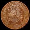 Image 2 : 1864 Two Cent Piece UNCIRCULATED
