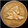 1857 Flying Eagle Cent LIGHTLY CIRCULATED