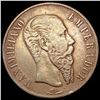 Image 1 : 1866Mo Mexico Peso - Maximiliano CLOSELY UNCIRCULATED