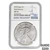Image 1 : 2018 Silver Eagle NGC MS70 Early Releases