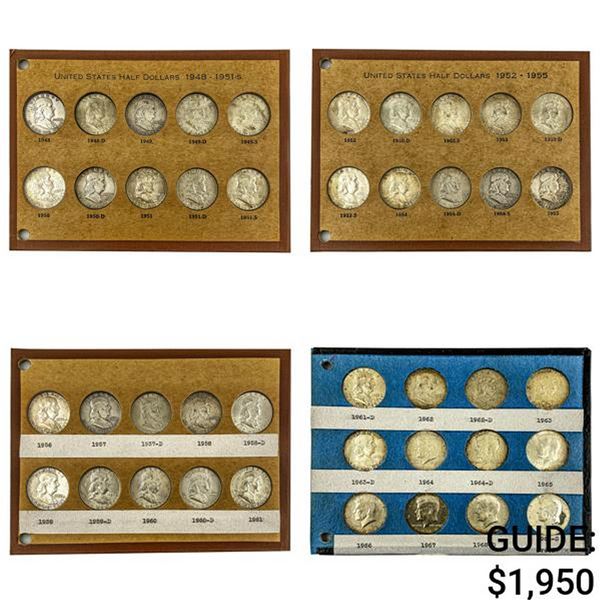 1948-1968 [42] 35 Frank. 50C 7 Kenn. 50C w/ Album