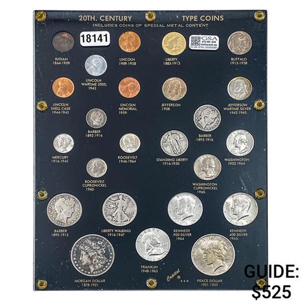 1883-1970 [24] U.S. Varied coins