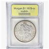 Image 1 : 1878-CC Morgan Silver Dollar USCG MS64+