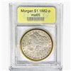 Image 1 : 1882 Morgan Silver Dollar USCG MS65