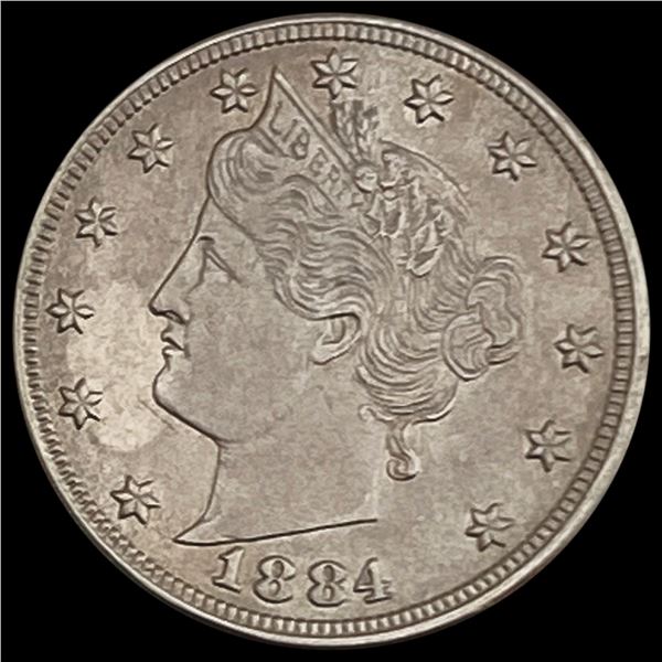 1884 Liberty Head Nickel CLOSELY UNCIRCULATED