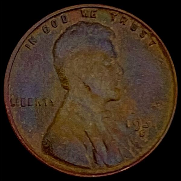 1931-S Lincoln Wheat Cent LIGHTLY CIRCULATED