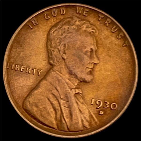 1930-D Lincoln Wheat Cent CHOICE BU