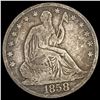 Image 1 : 1858-O Liberty Seated Half Dollar NICELY CIRCULATED
