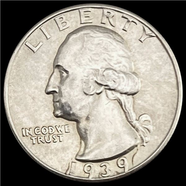 1939-D Washington Quarter Silver UNCIRCULATED