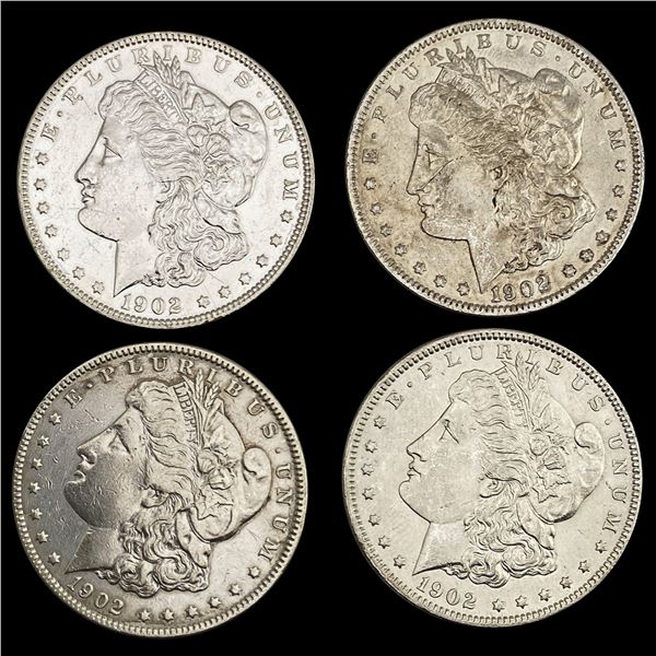 [4] 1902 Morgan Silver Dollar CLOSELY UNCIRCULATED