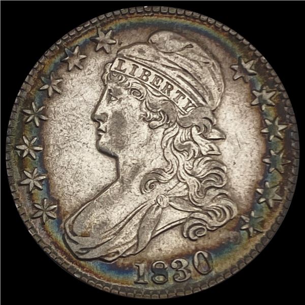1830 Capped Bust Half Dollar CLOSELY UNCIRCULATED