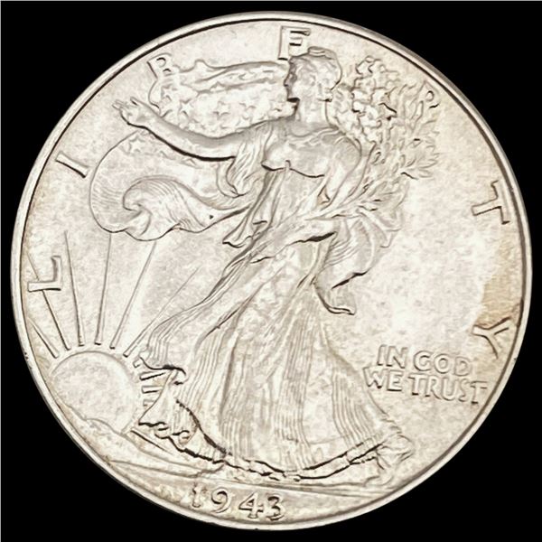 1943 Walking Liberty Half Dollar CHOICE BU