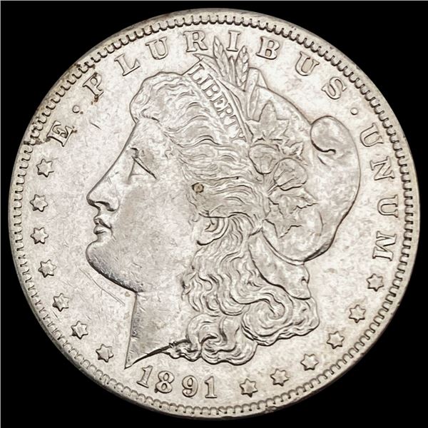 1891-CC Morgan Silver Dollar UNCIRCULATED