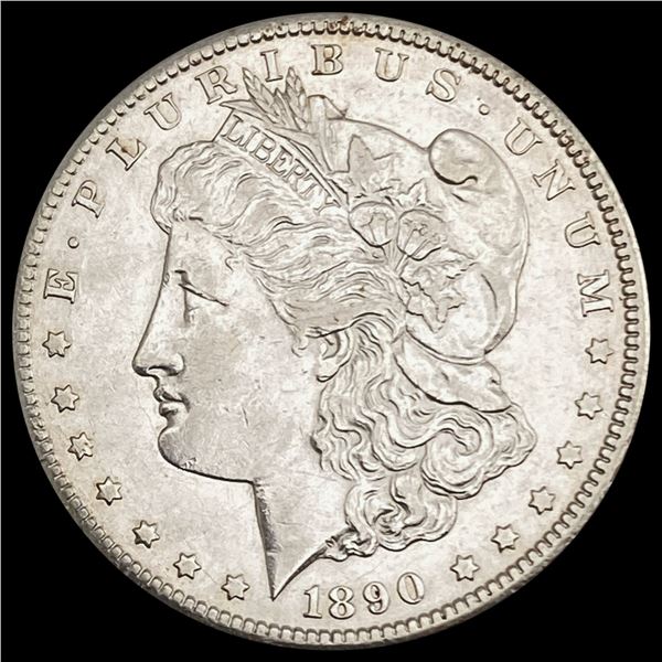1890-CC $1 Morgan Silver Dollar CLOSELY UNCIRCULATED