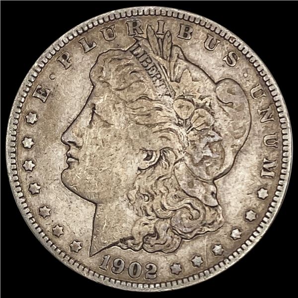 1902 Morgan Silver Dollar - With Motto LIGHTLY CIRCULATED