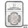 Image 1 : 1884 Morgan Silver Dollar NGC MS64